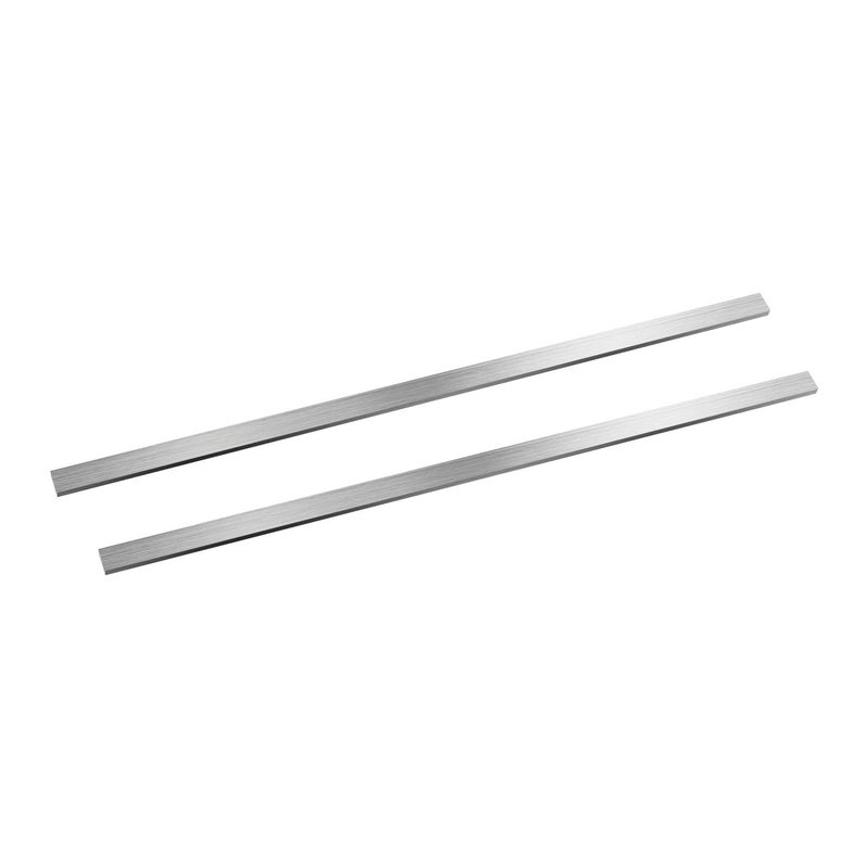 SUNKOO 304 Stainless Steel Flat Bar 2PCS, 5/32" Thick 3/8" Wide 12" Long, Brushed Finish, Durable Versatile Trim Strips, Easy to Shape for DIY, Kitchen, Home Repairs - Image 1